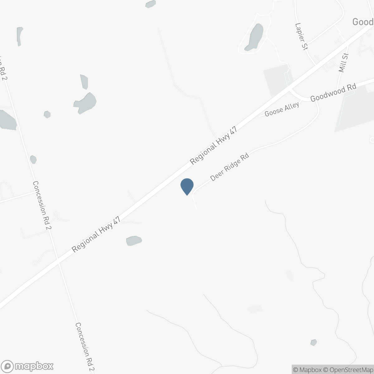 44 DEER RIDGE ROAD, Goodwood, Ontario L0C 1A0